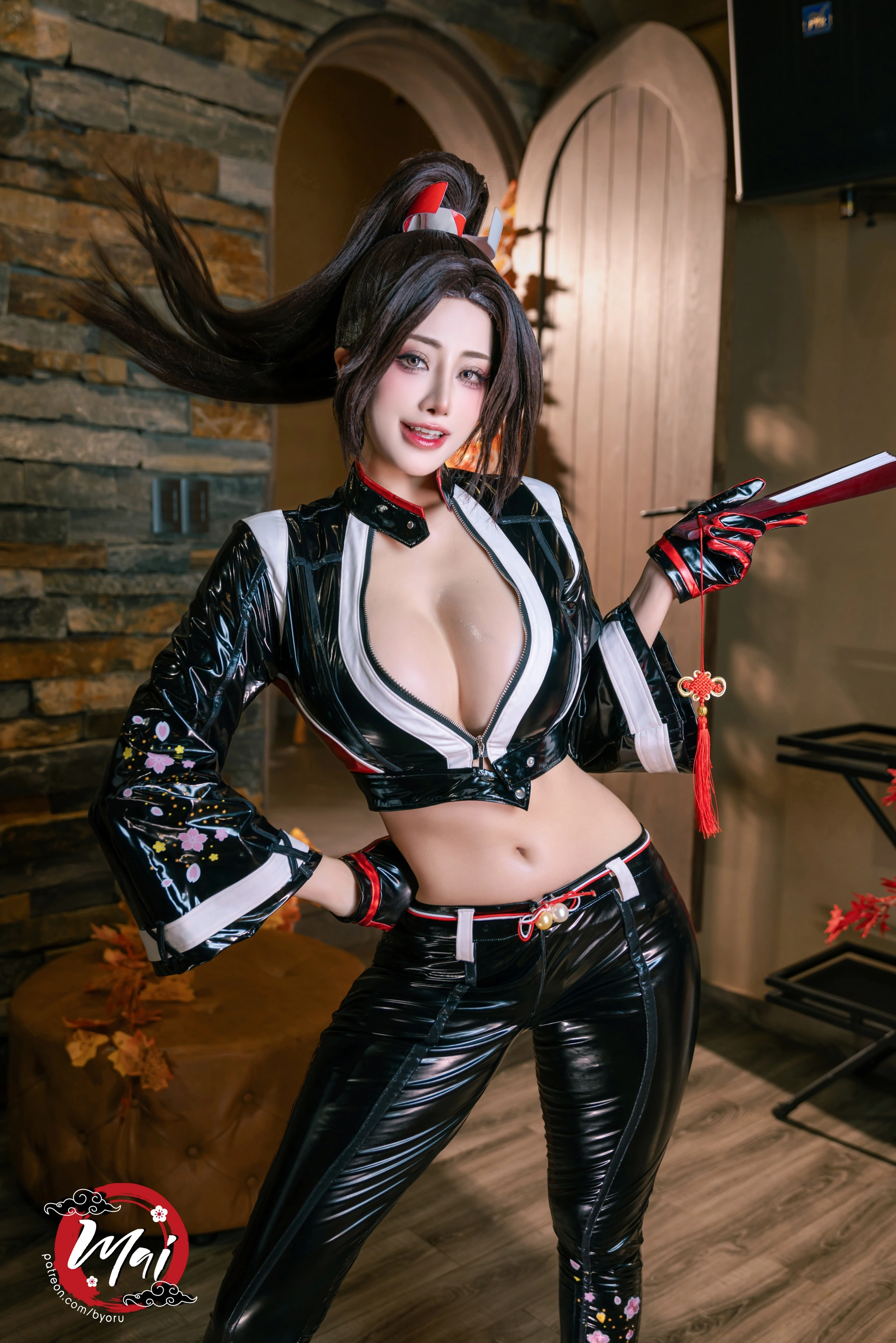 Byoru – NO.302 Mai Shiranui Black Outfit 0