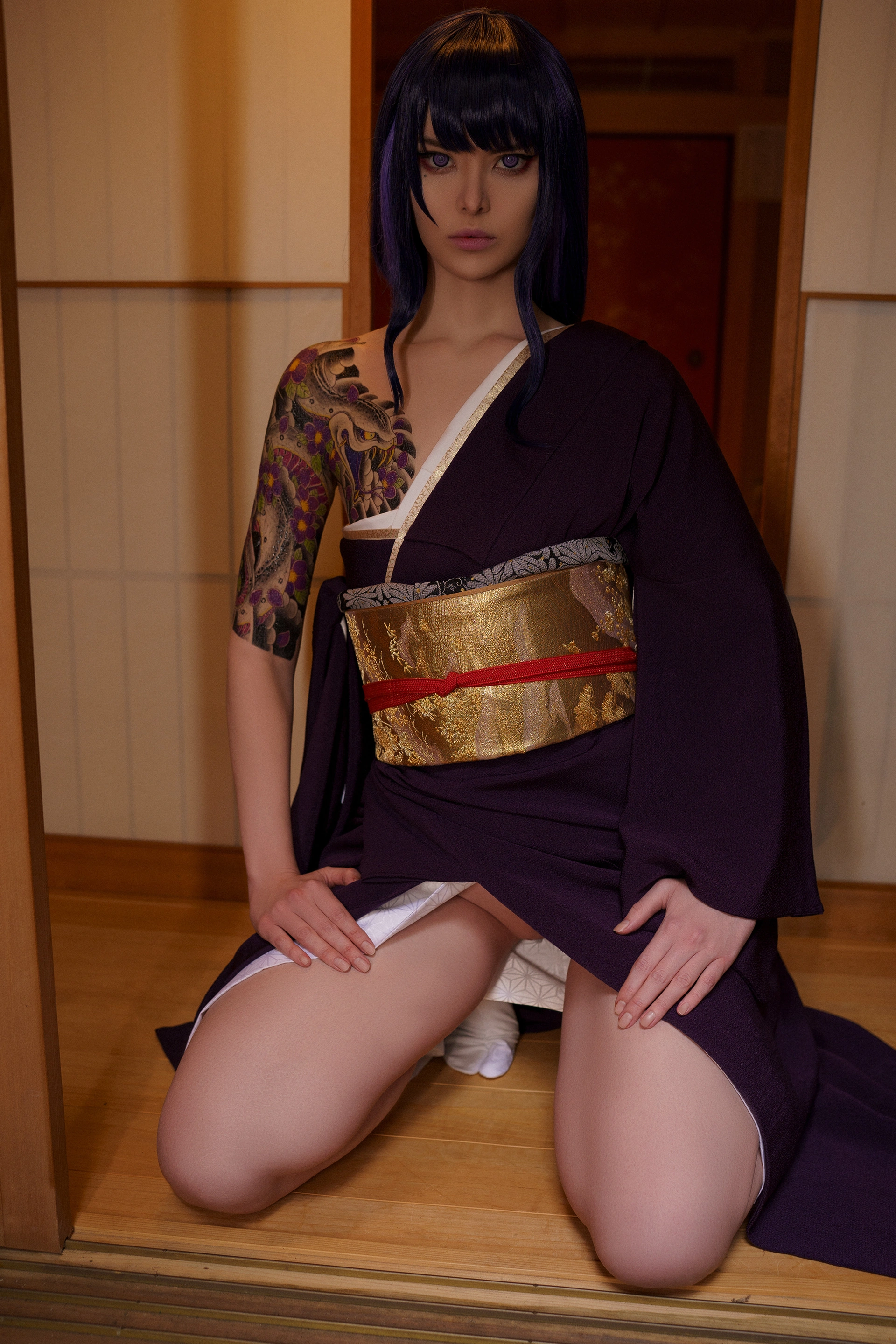 Vinnegal – NO.015 Raiden Shogun Kimono 1