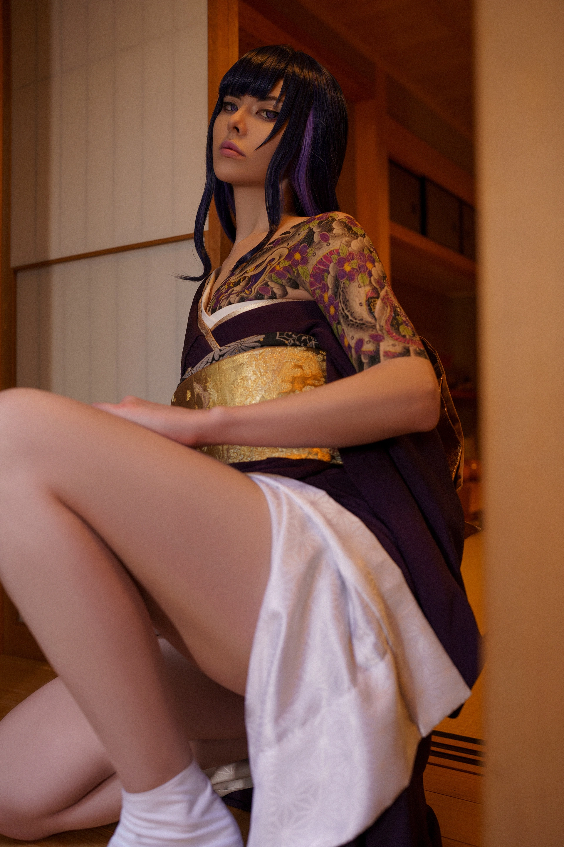 Vinnegal – NO.015 Raiden Shogun Kimono 2