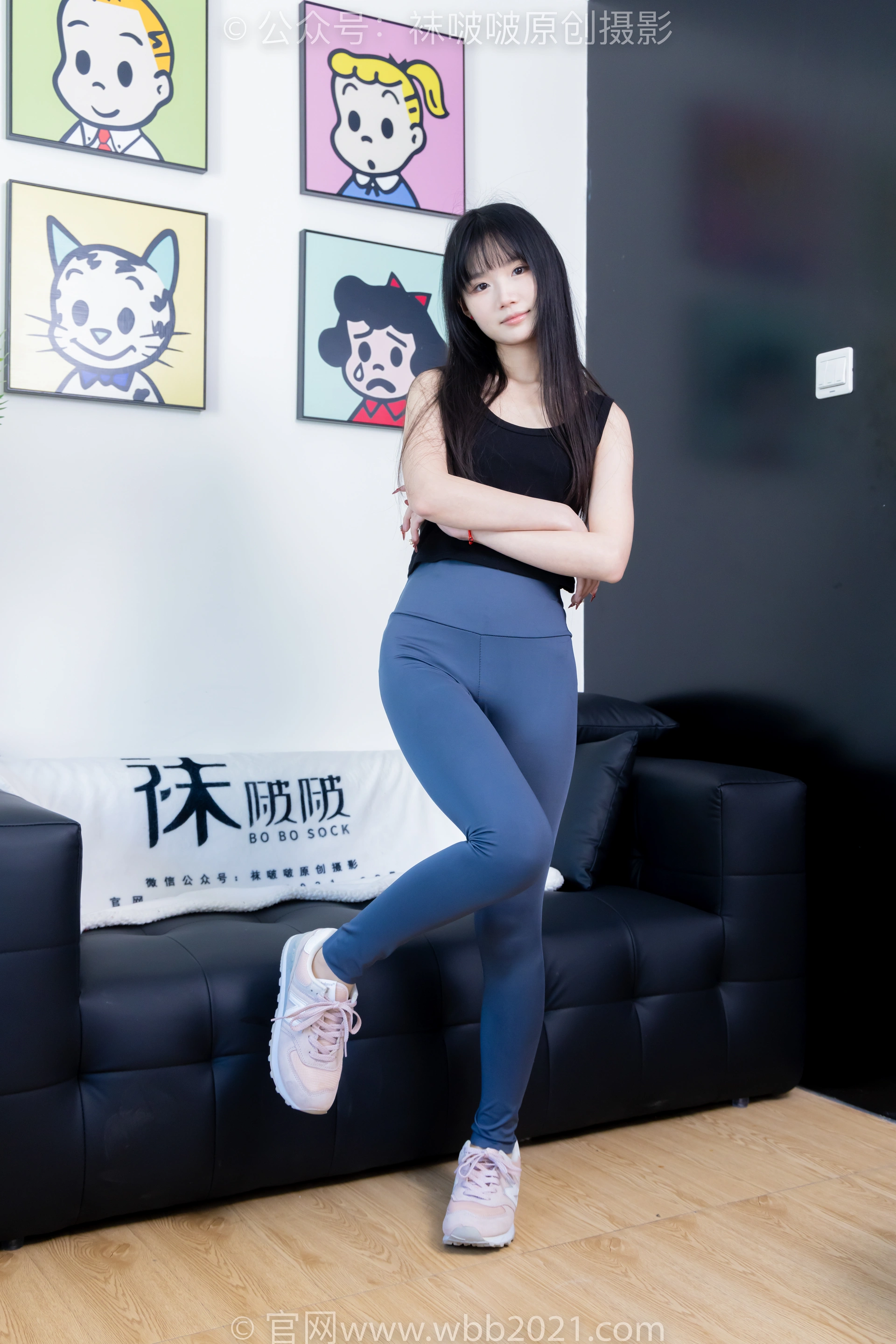 [BoBoSocks袜啵啵] NO.493 甜甜圈-运动鞋、薄肉丝（脚尖微加固款）、瑜伽裤裤里丝 （花絮版） 2